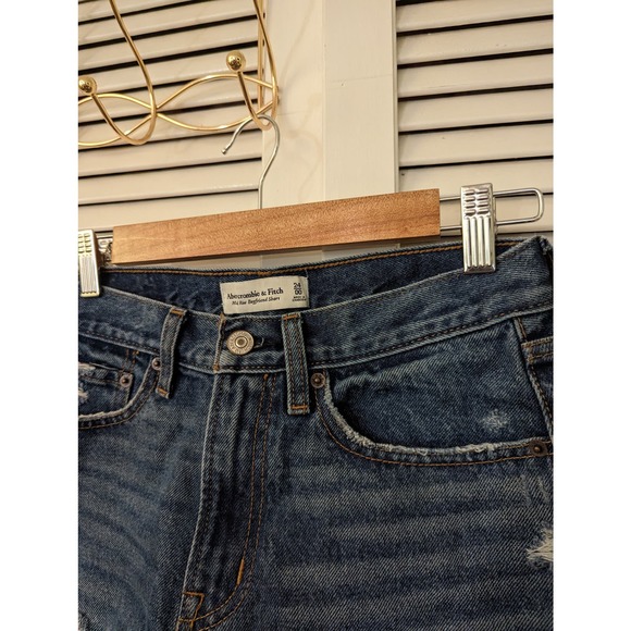 abercrombie and fitch boyfriend shorts size 00 - Picture 3 of 3